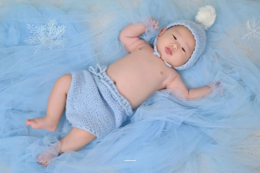 海安宝宝睡觉爱笑